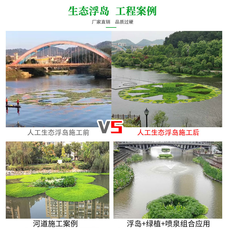 湘潭人工湿地生态浮岛